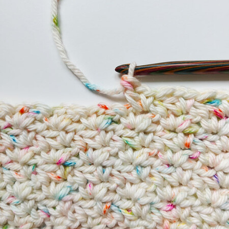 How to crochet wattle stitch photo tutorial for beginners
