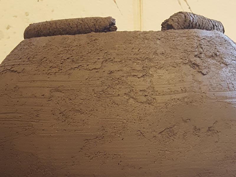Masa ceramiczna - tekstura.